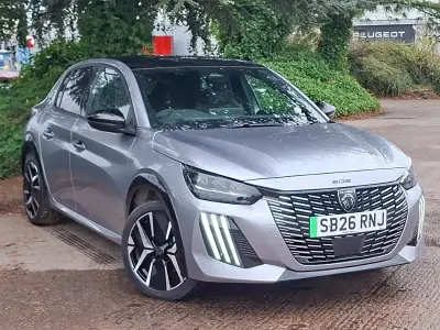 New Peugeot e-208 GTi 100 kW (136 HP) 2026 Grey Hatchback