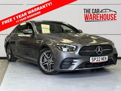 Used Mercedes E220 AMG line 2022 Grey Sedan