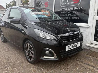 Used Peugeot 108 Allure 82 HP (60 kW) 2015 Black Hatchback