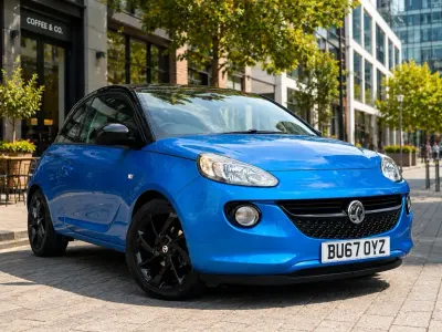 Used Vauxhall Adam S 70 HP (51 kW) 2017 Blue Hatchback