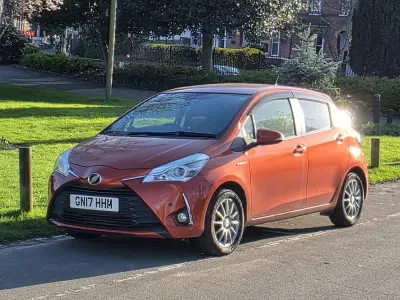 Used Toyota Yaris 2026 Orange Hatchback