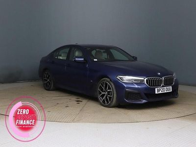 Used BMW 520 M Sport 190 HP (139 kW) 2020 Blue Sedan