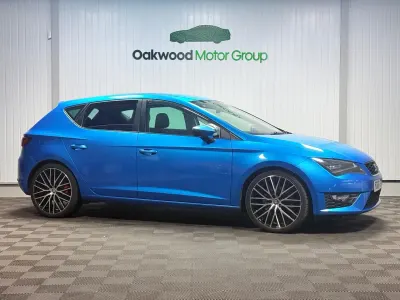 Used Seat Leon FR 184 HP (135 kW) 2016 Blue Hatchback