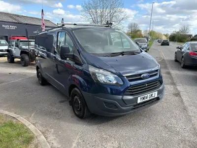 Usado Ford Transit Custom 100 HP (73 kW) 2014 Azul Van
