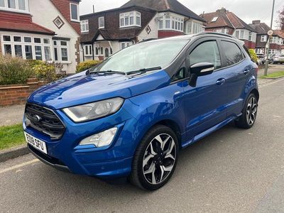 Używany Ford Ecosport ST-Line 140 KM (102 kW) 2018 Niebieski SUV