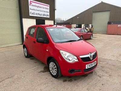 Used Vauxhall Agila Expression 2009 Red MPV