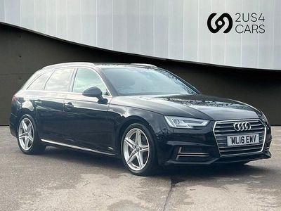 Used Audi A4 S-Line 190 HP (139 kW) 2016 Black Estate