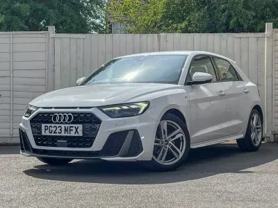 Used Audi A1 Sportback S-Line 110 HP (80 kW) 2023 White Hatchback