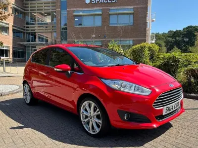 Used Ford Fiesta Titanium 2014 Red Hatchback
