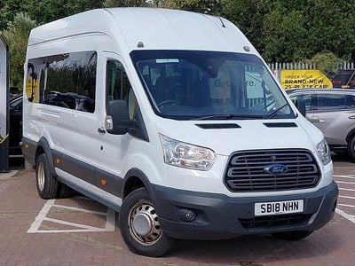 Used Ford Transit Trend 125 HP (91 kW) 2018 White MPV