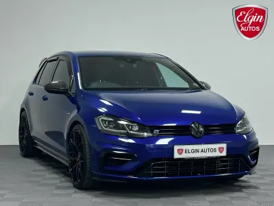 Used VW Golf VII R 373 HP (274 kW) 2019 Blue Hatchback