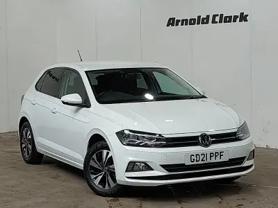 Used VW Polo Match 80 HP (58 kW) 2021 White Hatchback