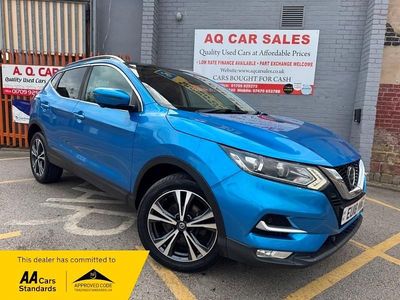 Used Nissan Qashqai N-Connecta 2018 Blue SUV