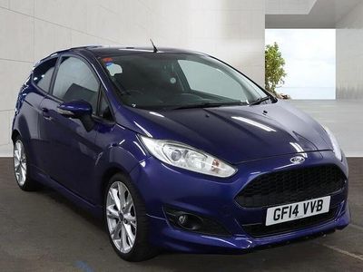 Used Ford Fiesta Zetec 125 HP (91 kW) 2014 Blue Hatchback