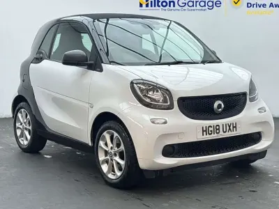 Used Smart ForTwo Coupé Passion 71 HP (52 kW) 2018 Black Coupe