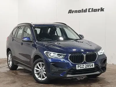 Used BMW X1 Comfort Edition 140 HP (102 kW) 2019 Blue SUV