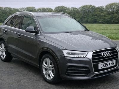 Begagnad Audi Q3 S-Line 150 HK (110 kW) 2015 Grå SUV