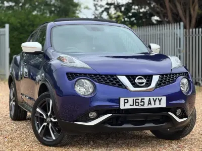 Used Nissan Juke Tekna 110 HP (80 kW) 2015 Blue SUV