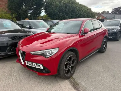 Used Alfa Romeo Stelvio Edizione Speciale 210 HP (154 kW) 2019 Red SUV