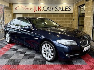 Blue Used 2012 BMW 520 Sedan | £5,495 (Expensive)