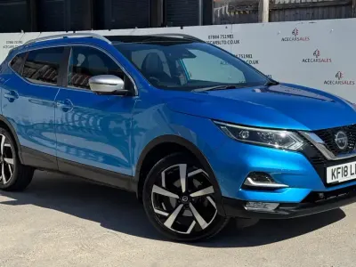 Used Nissan Qashqai Tekna+ 130 HP (95 kW) 2018 Blue SUV
