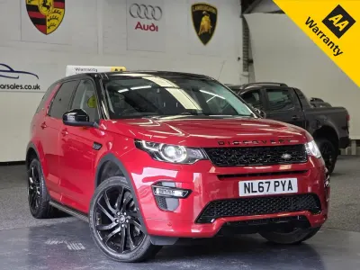 Used Land Rover Discovery Sport HSE Dynamic 180 HP (132 kW) 2017 Red SUV