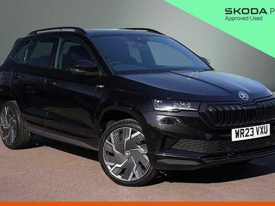 Used Skoda Karoq SportLine 150 HP (110 kW) 2023 Black magic pearl effect SUV