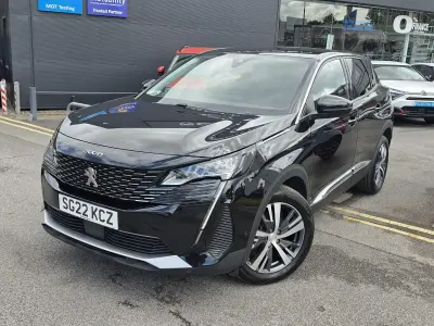 Gebraucht Peugeot 3008 Allure 129 PS (94 kW) 2022 Schwarz SUV