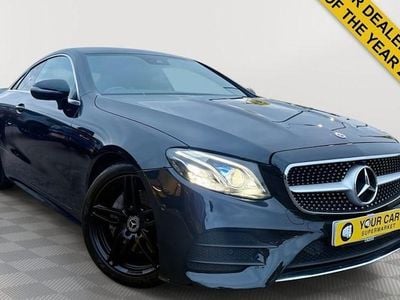 Black Used 2019 Mercedes E220 AMG line Coupe | £18,698 (Good price)
