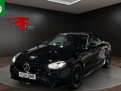 Used Mercedes E53 AMG Premium Plus 435 HP (319 kW) 2023 Black Cabriolet