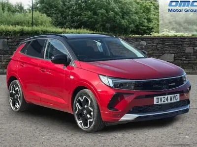 Used Vauxhall Grandland X Ultimate 131 HP (96 kW) 2024 Red SUV