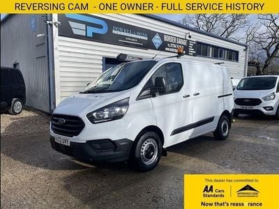 Used Ford Transit Custom 105 HP (77 kW) 2022 White Van