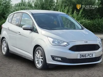 Begagnad Ford C-MAX Zetec 125 HK (91 kW) 2016 Silver Minibuss