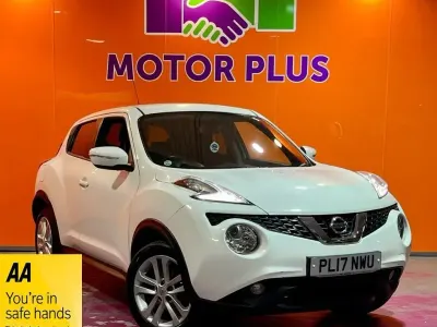 Usado Nissan Juke Acenta 115 HP (84 kW) 2017 Branco SUV