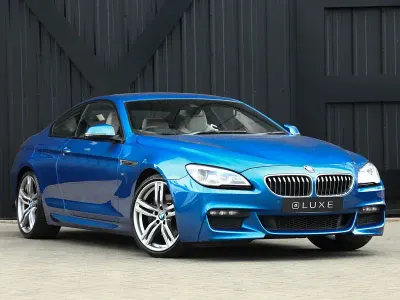 Begagnad BMW 640 M Sport 313 HK (230 kW) 2017 Blå Sportkupé