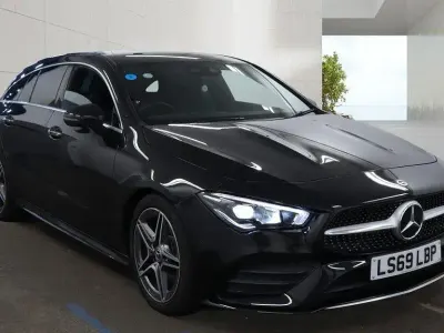 Used Mercedes CLA220 AMG Line Premium 2019 Black Coupe