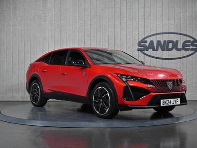 Red Used 2024 Peugeot 408 GTi Sedan | £18,999 (Fair price)