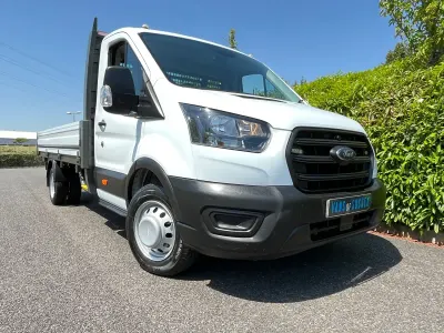 Used Ford Transit S 130 HP (95 kW) 2020 White Cabriolet