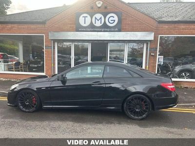 Black Used 2010 Mercedes E350 Coupe | £6,995