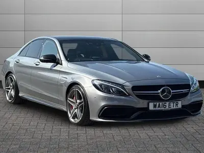 Used Mercedes C63S AMG Premium 510 HP (375 kW) 2016 Silver Sedan