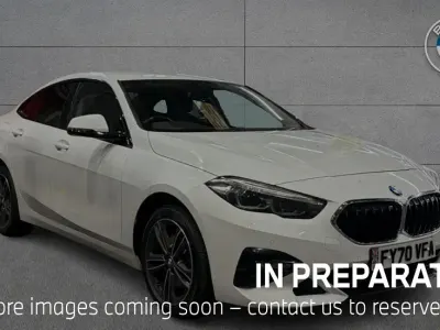 Used BMW 218 Sport Line 140 HP (102 kW) 2020 White Coupe