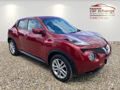 Used Nissan Juke Acenta Premium 110 HP (80 kW) 2015 Red SUV