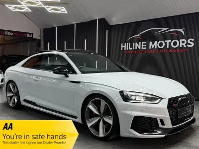 Begagnad Audi RS5 Sport 2019 Vit Sportkupé