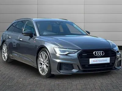 Used Audi A6 Black Edition 204 HP (150 kW) 2023 Grey Estate