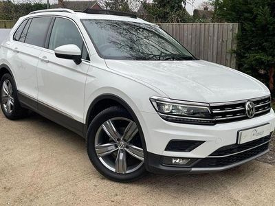 White Used 2019 VW Tiguan SEL SUV | £17,500 (Fair price)