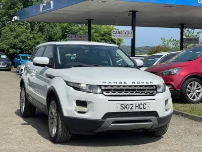 Used Land Rover Range Rover evoque Pure 190 HP (139 kW) 2012 White SUV