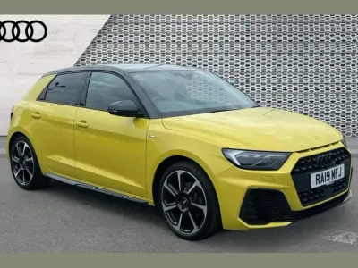 Używany Audi A1 S-Line 147 KM (108 kW) 2019 Żółty SUV