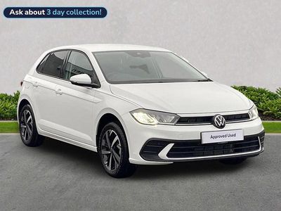New VW Polo Match 95 HP (69 kW) 2025 White Hatchback