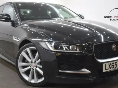 Used Jaguar XE R-Sport 180 HP (132 kW) 2015 Black Sedan