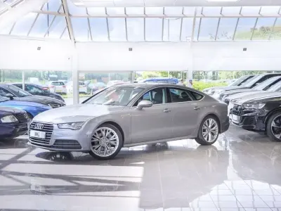 Usado Audi A7 Sportback Black Edition 272 CV (200 kW) 2017 Gris Utilitario